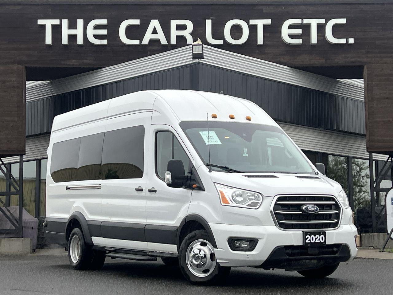 Used 2020 Ford Transit 350 XLT PREVIOUS DAILY RENTAL - DUALLY, 10 PASSENGER!! for sale in Sudbury, ON