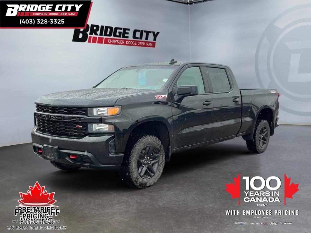 Used 2020 Chevrolet Silverado 1500 Silverado Custom Trail Boss for sale in Lethbridge, AB