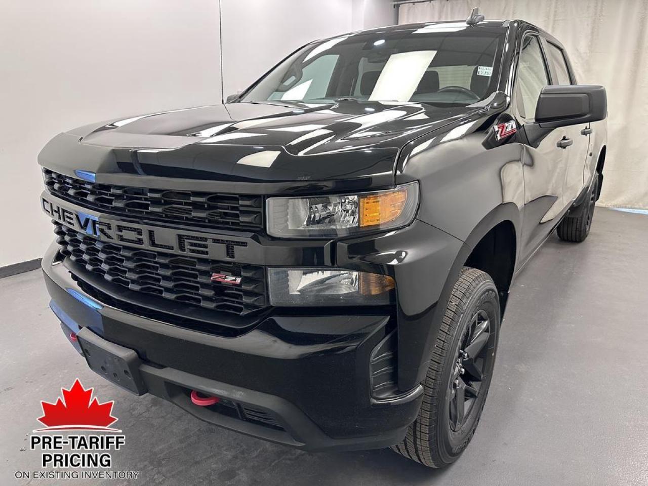 Used 2020 Chevrolet Silverado 1500 Silverado Custom Trail Boss 5.3L V8 - Z71 Pkg - All Terrain Tires - Tow Hitch - Trail Boss Pkg - 4x4 for sale in Lethbridge, AB