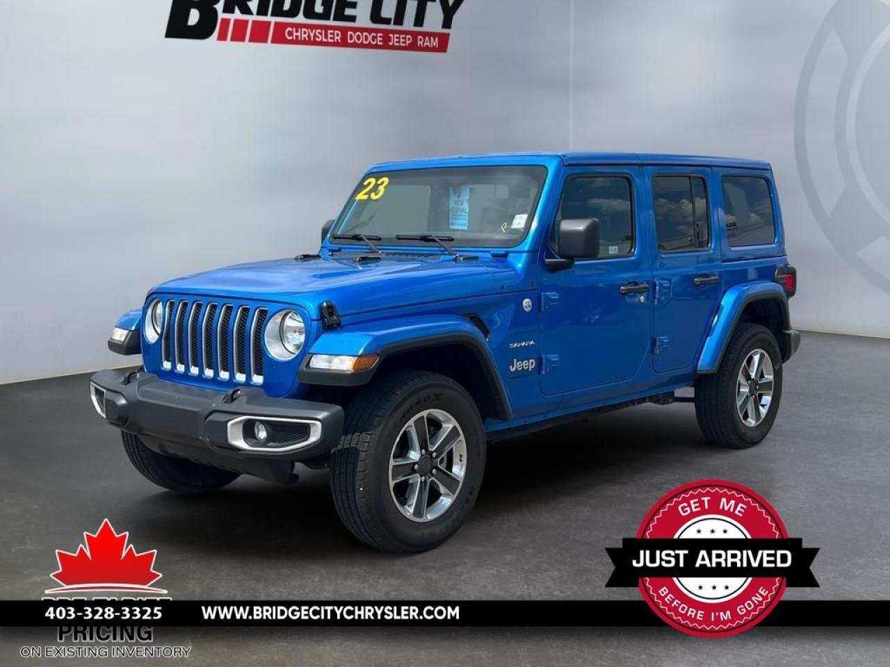 Used 2023 Jeep Wrangler Sahara for sale in Lethbridge, AB
