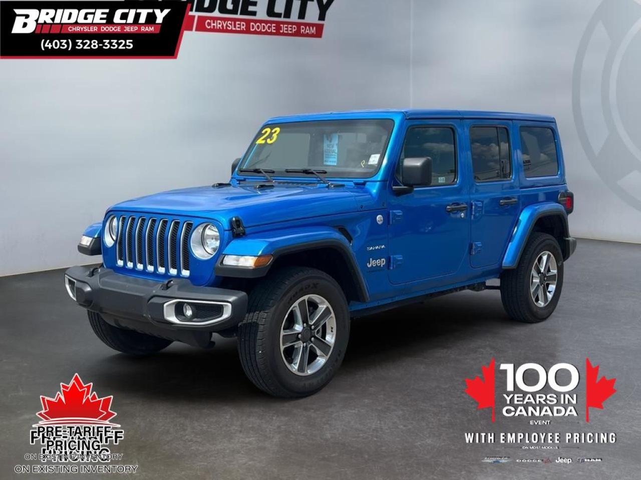 Used 2023 Jeep Wrangler Sahara for sale in Lethbridge, AB