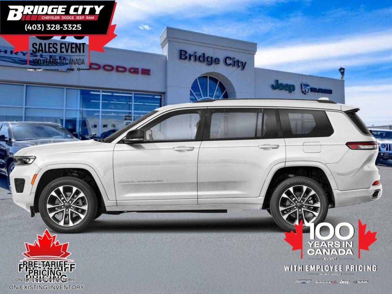 New 2025 Jeep Grand Cherokee L Overland for sale in Lethbridge, AB