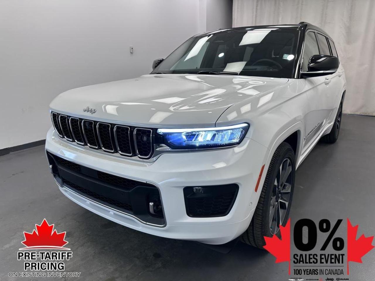 New 2025 Jeep Grand Cherokee L Overland - Sunroof for sale in Lethbridge, AB