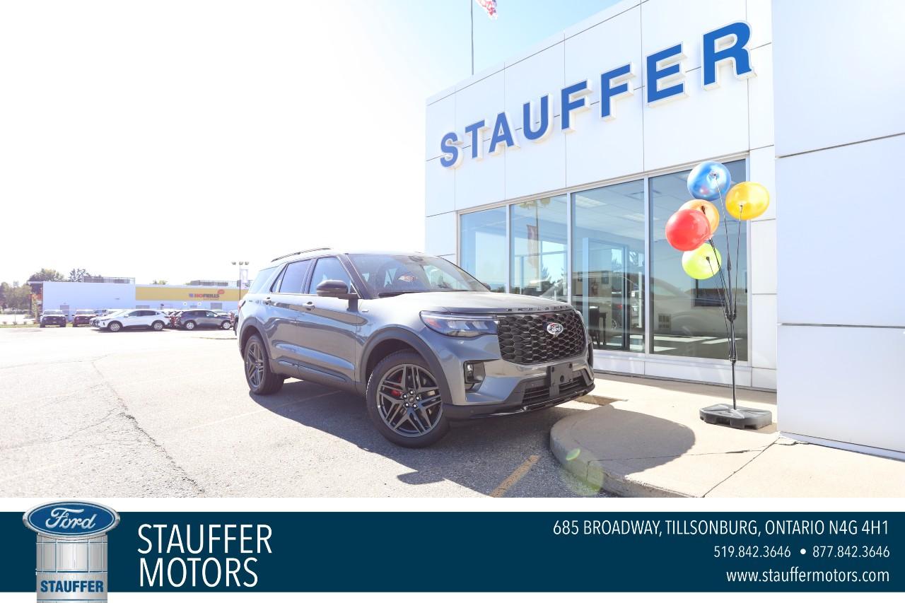 New 2025 Ford Explorer ST-LINE 4WD for sale in Tillsonburg, ON