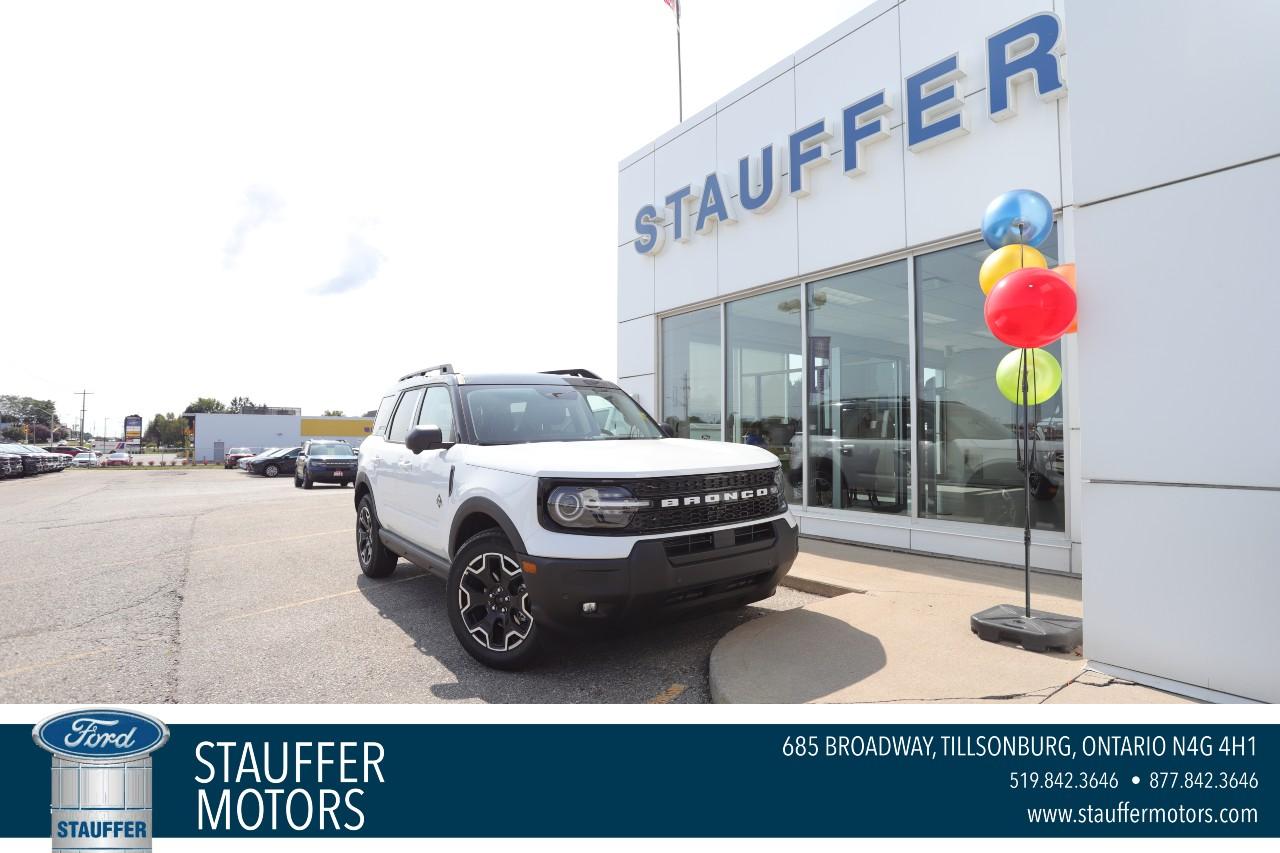 New 2025 Ford Bronco Sport Outer Banks 4X4 for sale in Tillsonburg, ON