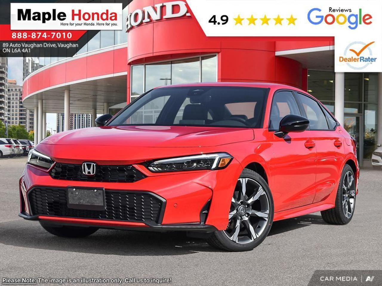 New 2026 Honda Civic Sedan CIVIC 4D SPT TOUR HY for sale in Vaughan, ON