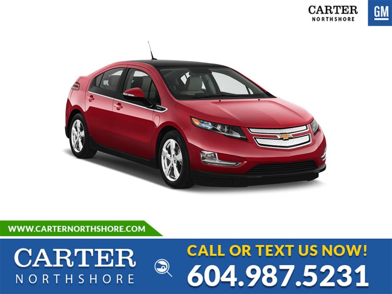 Used 2014 Chevrolet Volt Auto Climate Ctrl/Heated Seats/Park Assist for sale in North Vancouver, BC