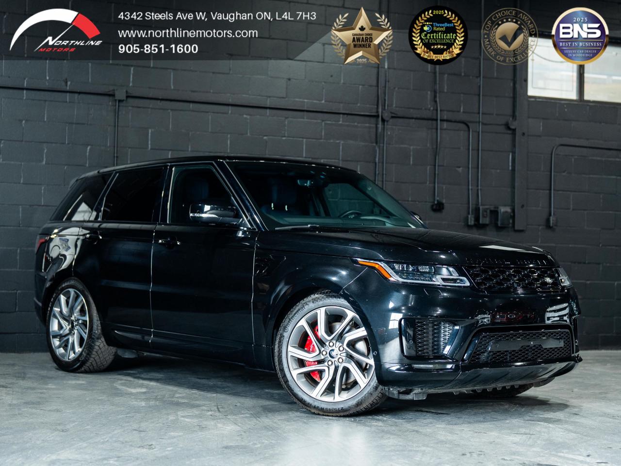 Used 2021 Land Rover Range Rover Sport V8 Supercharged/360 CAM/HUD/MERIDIAN/MASSAGE for sale in Vaughan, ON
