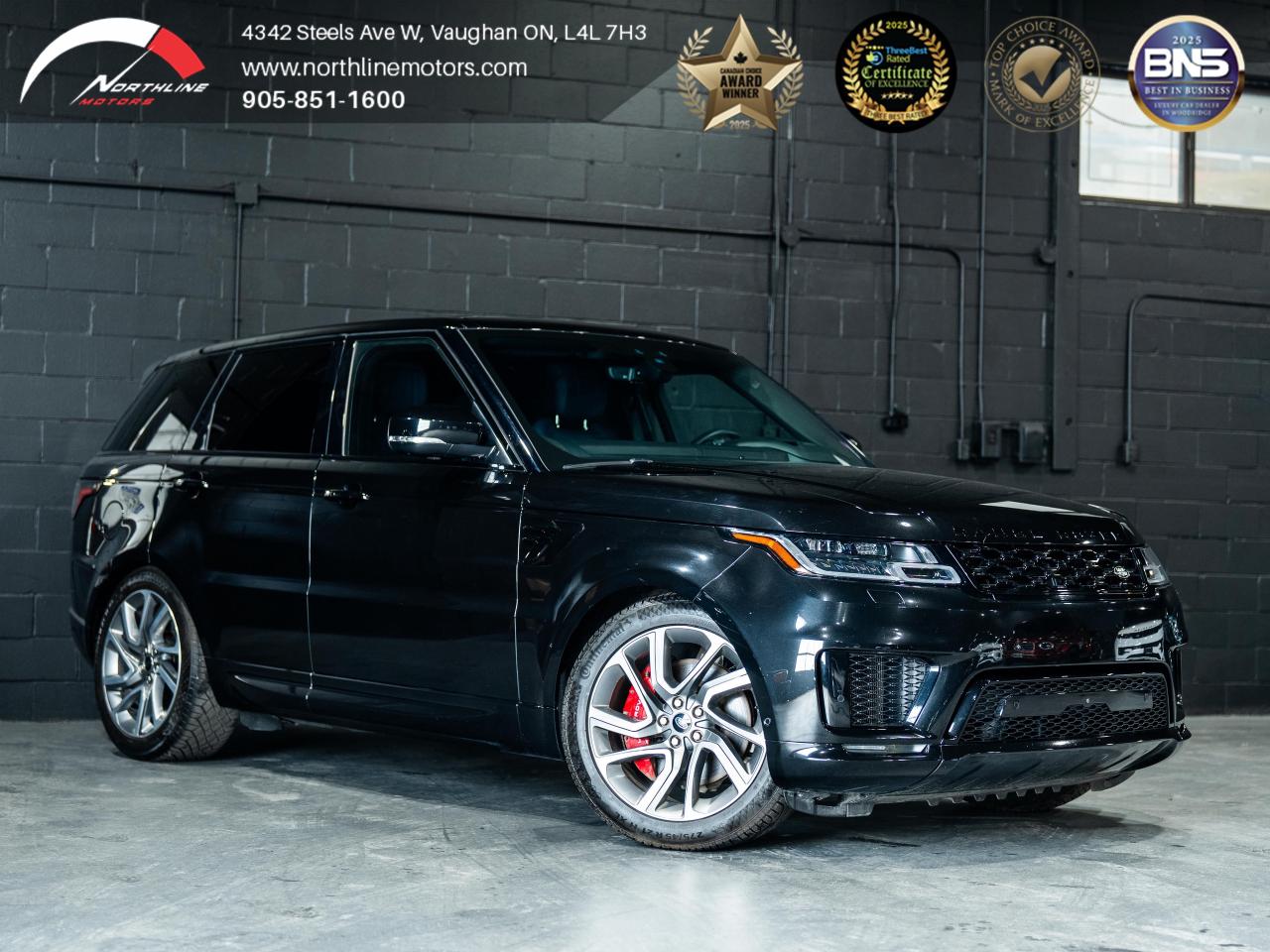 Used 2021 Land Rover Range Rover Sport V8 Supercharged/360 CAM/HUD/MERIDIAN/MASSAGE for sale in Vaughan, ON