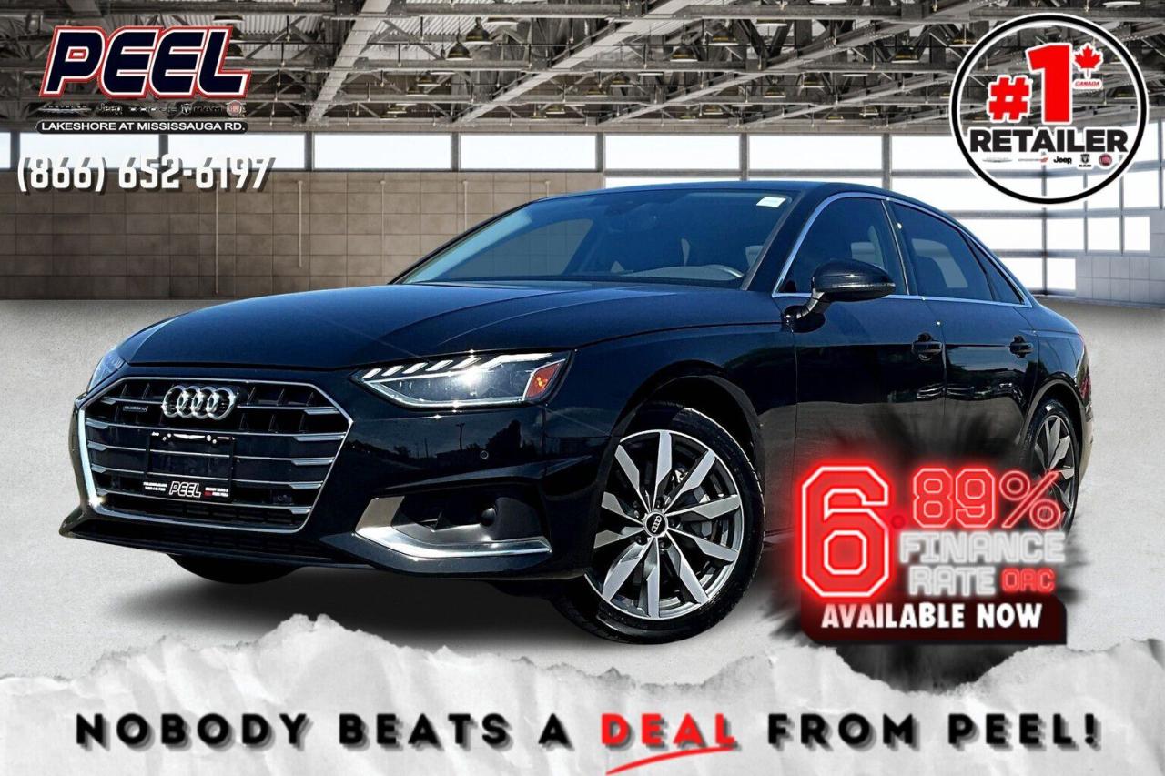 Used 2023 Audi A4 Komfort 45 | Heated Leather | Sunroof | AWD for sale in Mississauga, ON