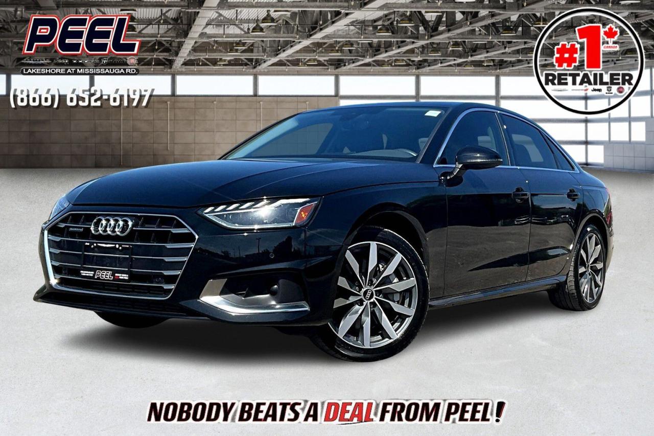 Used 2023 Audi A4 Komfort 45 | Heated Leather | Sunroof | AWD for sale in Mississauga, ON