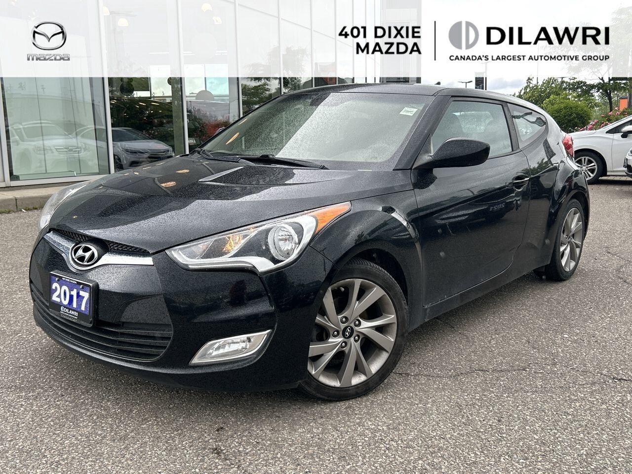 Used 2017 Hyundai Veloster Base DCT CARPLAY|REARVIEW CAM|KEYLESS for sale in Mississauga, ON