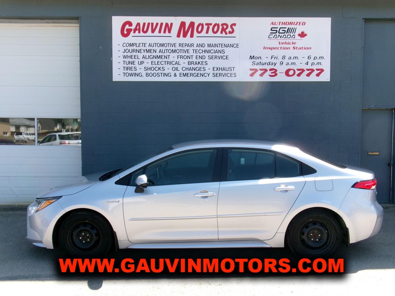 Used 2021 Toyota Corolla Hybrid Loaded Excellent Condition, Great Deal! for sale in Swift Current, SK