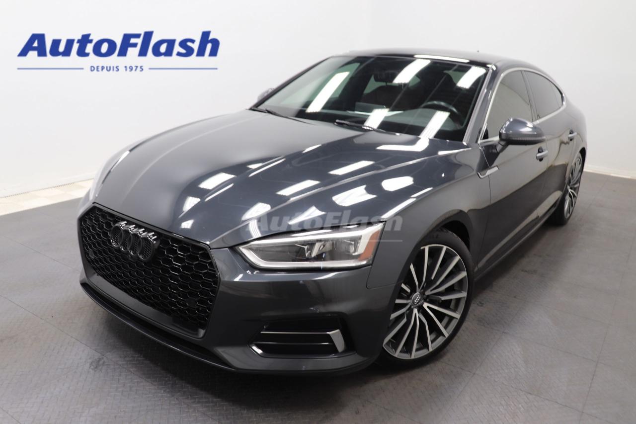 Used 2018 Audi A5 Sportback PRESTIGE, AWD, CAMERA, BLUETOOTH, BLIND SPOT, TOIT for sale in Saint-Hubert, QC