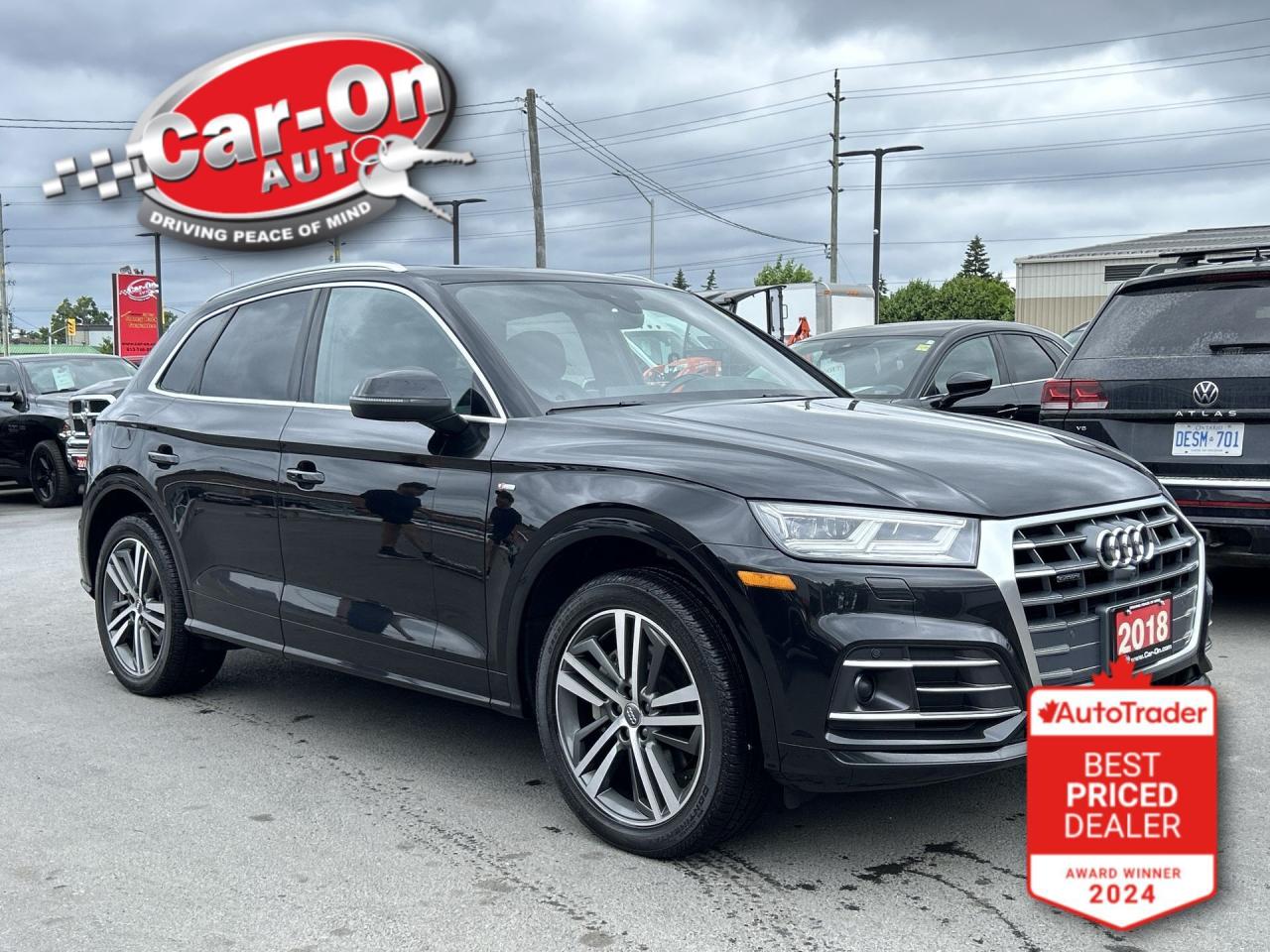 Used 2018 Audi Q5 TECHNIK AWD | COOLED LEATHER | PANO ROOF | 360 CAM for sale in Ottawa, ON