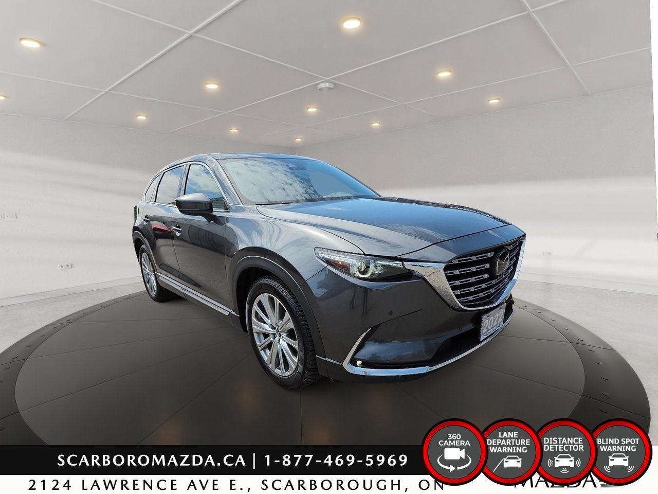 Used 2022 Mazda CX-9 AWD|360CAMERA|NAV|1 OWNER|CLEAN CARFAX for sale in Scarborough, ON