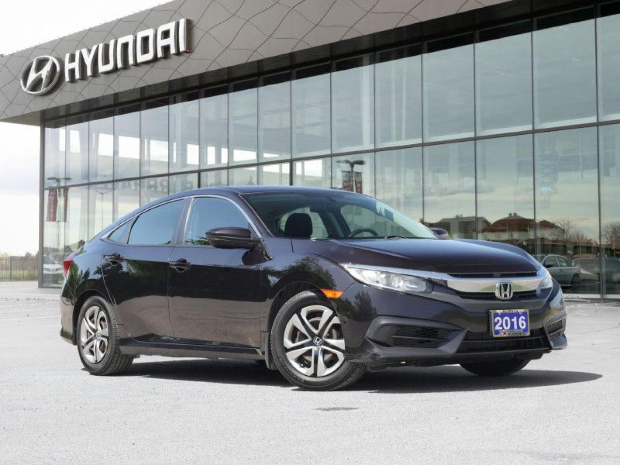 Used 2016 Honda Civic Sedan LX  - Bluetooth -  Heated Seats - $174 B/W for sale in Nepean, ON