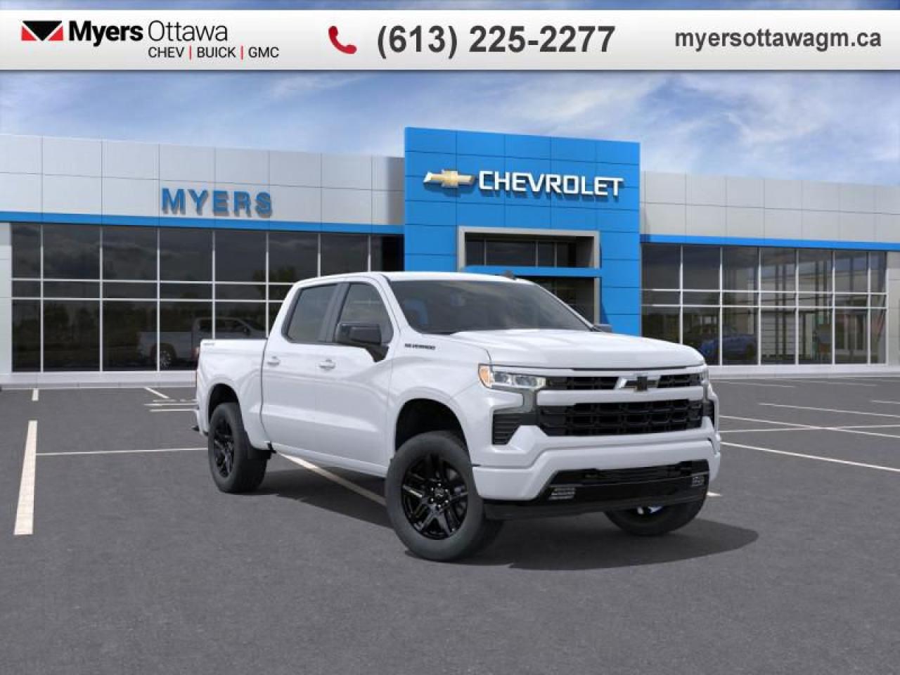 New 2025 Chevrolet Silverado 1500 RST  RST, CREW CAB, DARK APPEARANCE PACKAGE for sale in Ottawa, ON