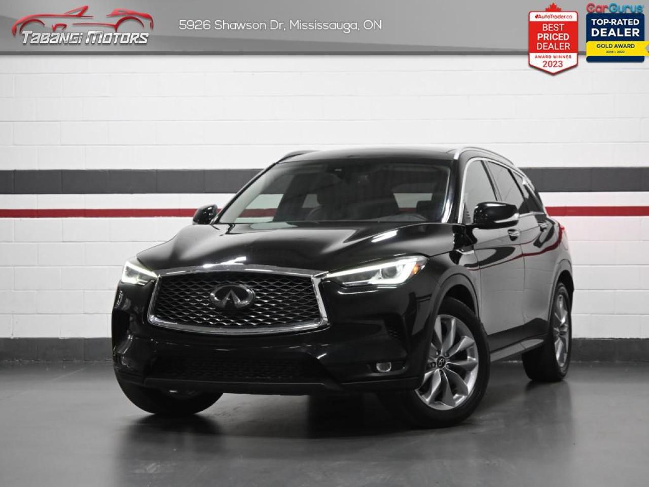 Used 2021 Infiniti QX50 LUXE  No Accident Leather Heated Seats Panoramic Roof Remote Start for sale in Mississauga, ON