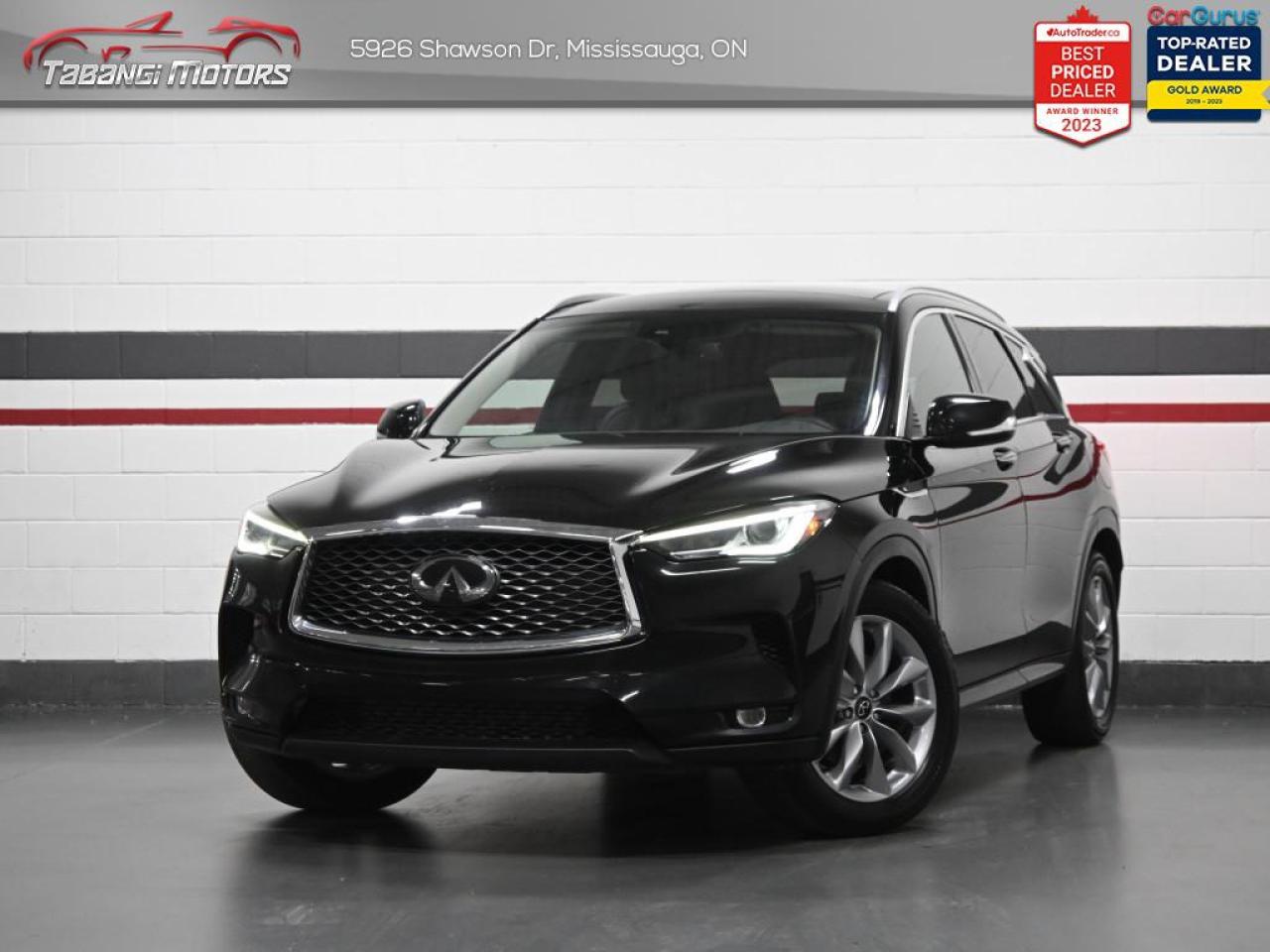 Used 2021 Infiniti QX50 LUXE  No Accident Leather Heated Seats Panoramic Roof Remote Start for sale in Mississauga, ON
