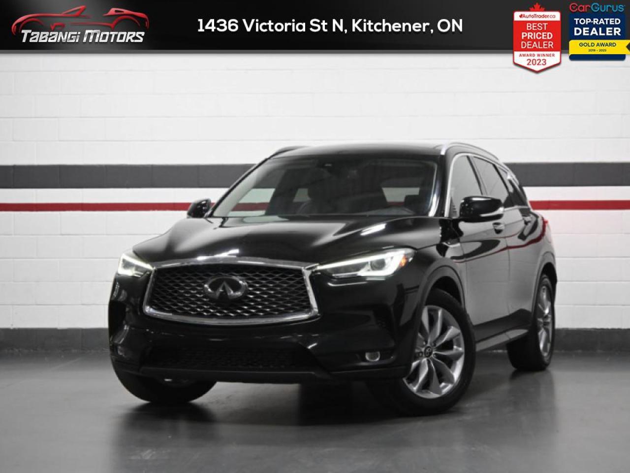 Used 2021 Infiniti QX50 LUXE  No Accident Leather Heated Seats Panoramic Roof Remote Start for sale in Mississauga, ON