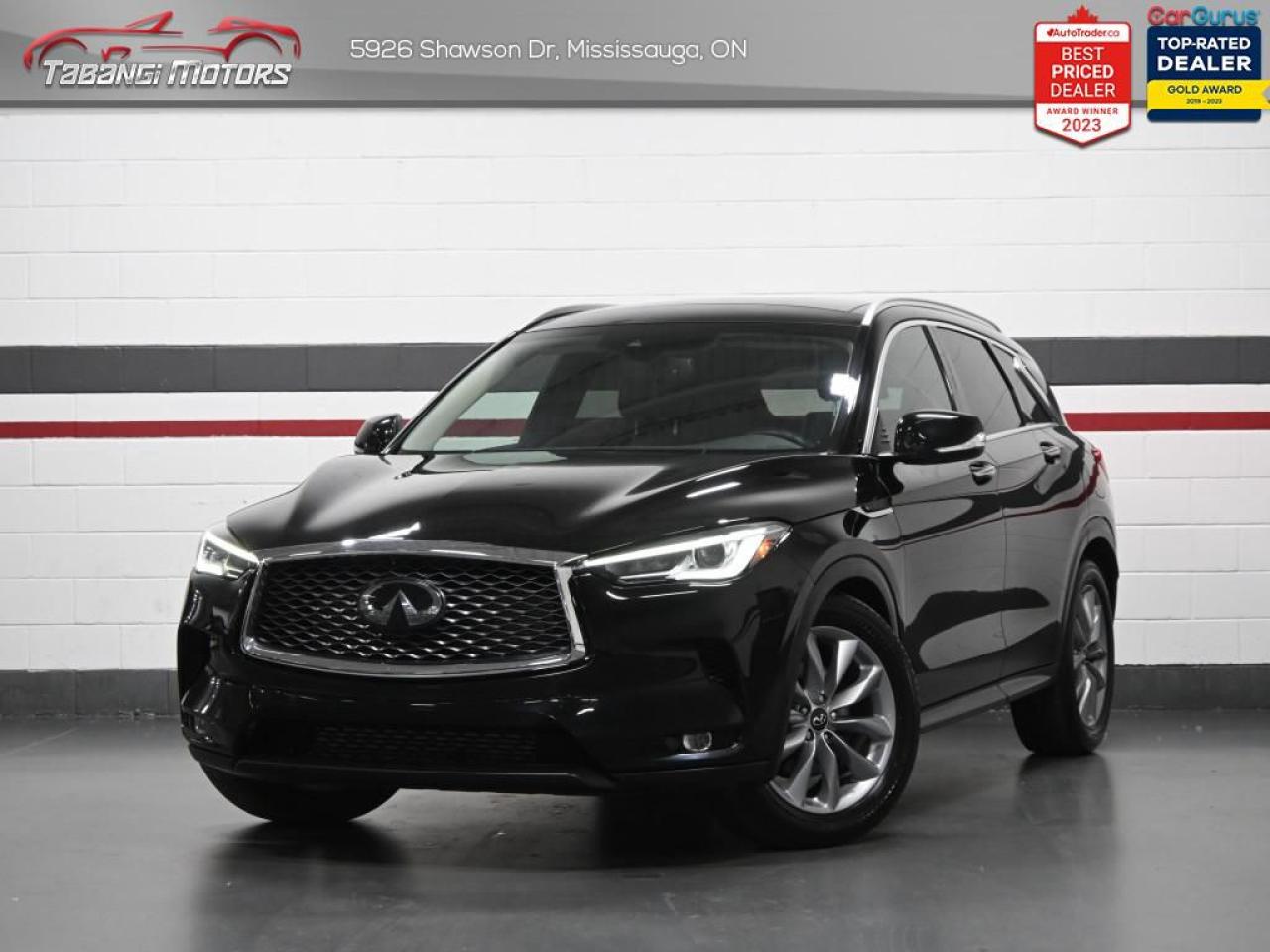 Used 2021 Infiniti QX50 LUXE  No Accident Leather Heated Seats Panoramic Roof Remote Start for sale in Mississauga, ON