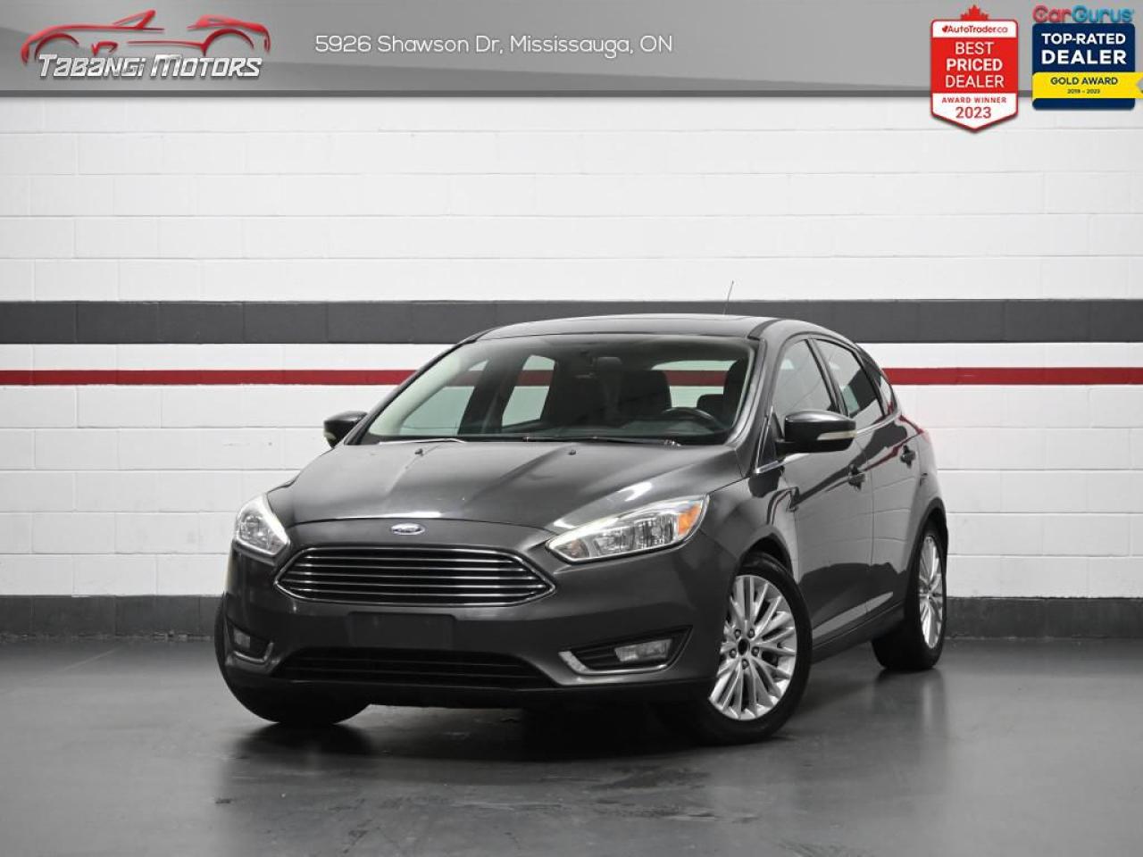 Used 2016 Ford Focus Titanium  No Accident Leather Heated Seats Sunroof Remote Start for sale in Mississauga, ON