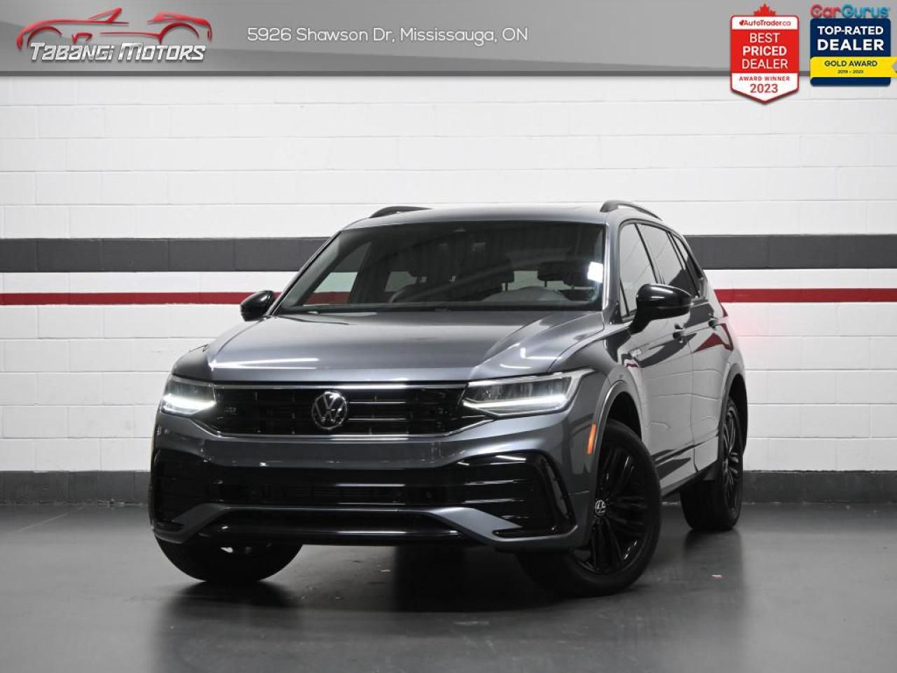 Used 2022 Volkswagen Tiguan Comfortline  R-Line No Accident Ambient Light Panoramic Roof Remote Start for sale in Mississauga, ON
