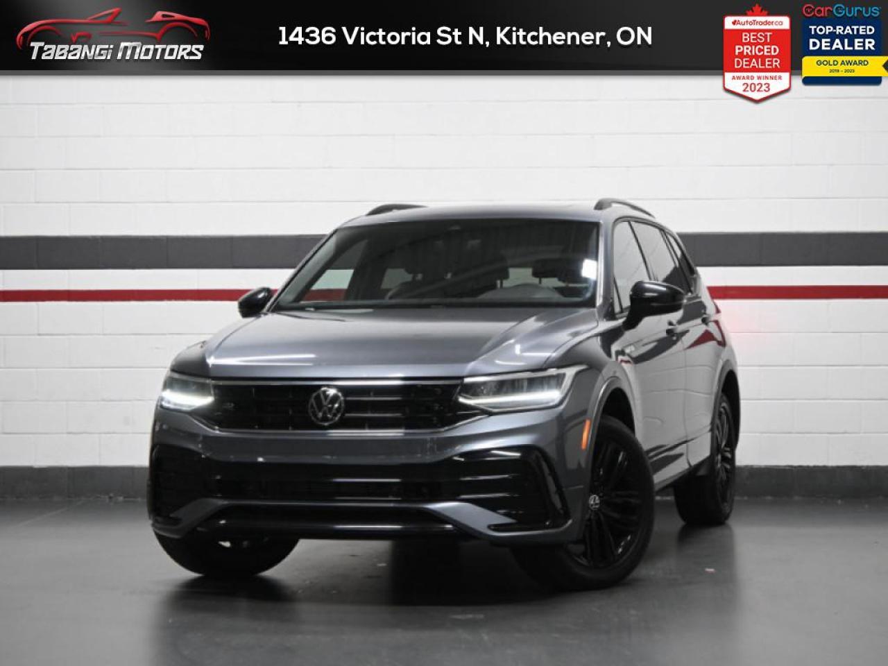Used 2022 Volkswagen Tiguan Comfortline  R-Line No Accident Ambient Light Panoramic Roof Remote Start for sale in Mississauga, ON