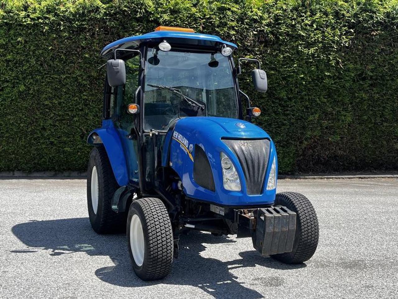 2018 New Holland Boomer 45 Farm Tractor4WD Diesel, 3 Cylinder, 3 cylinder, 2 door, manual, 4WD, blue exterior, black interior, leather.

LS Mitron 1.9L 3-cyl diesel

45 hp

AC Enclosed Cab This item is currently OFFSITE. You must register an appointment with our office to schedule an offsite viewing. Appointments must be made a minimum of one business day in advance (and as defined by the days that Repo.com is open for business) before your appointment can be scheduled and confirmed. We may, at our own discretion, instead opt to transport smaller items to Repo.coms main yard for viewing purposes.  $26,730.00 plus $375 processing fee, $27,105.00 total payment obligation before taxes.   Listing report, warranty, contract commitment cancellation fee, financing available on approved credit (some limitations and exceptions may apply). All above specifications and information is considered to be accurate but is not guaranteed and no opinion or advice is given as to whether this item should be purchased. We do not allow test drives due to theft, fraud, acts of vandalism and undetectable impaired driving. Instead we provide the following benefits: Complimentary Warranty (with options to extend), Limited Money Back Satisfaction Guarantee on Fully Completed Contracts, Contract Commitment Cancellation, and an Open-Ended Sell-Back Option. Ask seller for details or call 604-522-REPO(7376) to confirm listing availability.