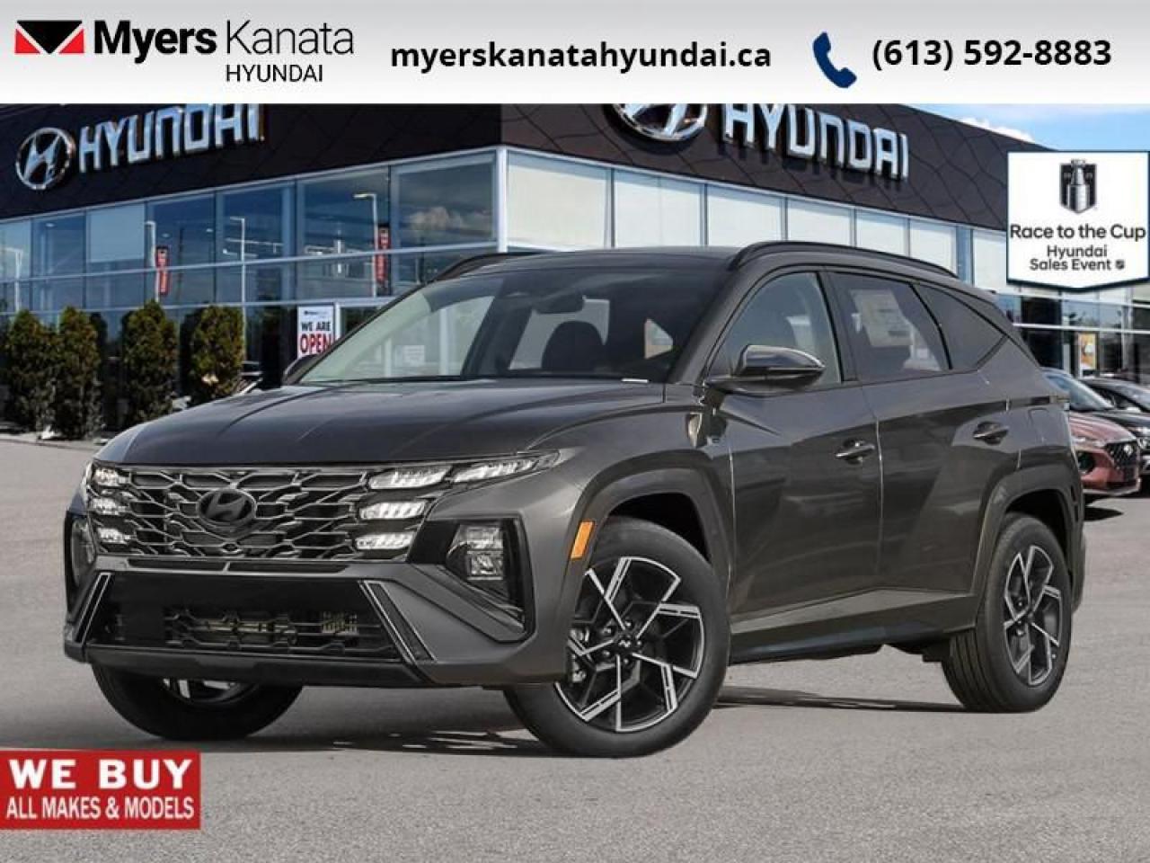 New 2025 Hyundai Tucson Hybrid N-Line AWD  - Sunroof - $156.54 /Wk for sale in Kanata, ON