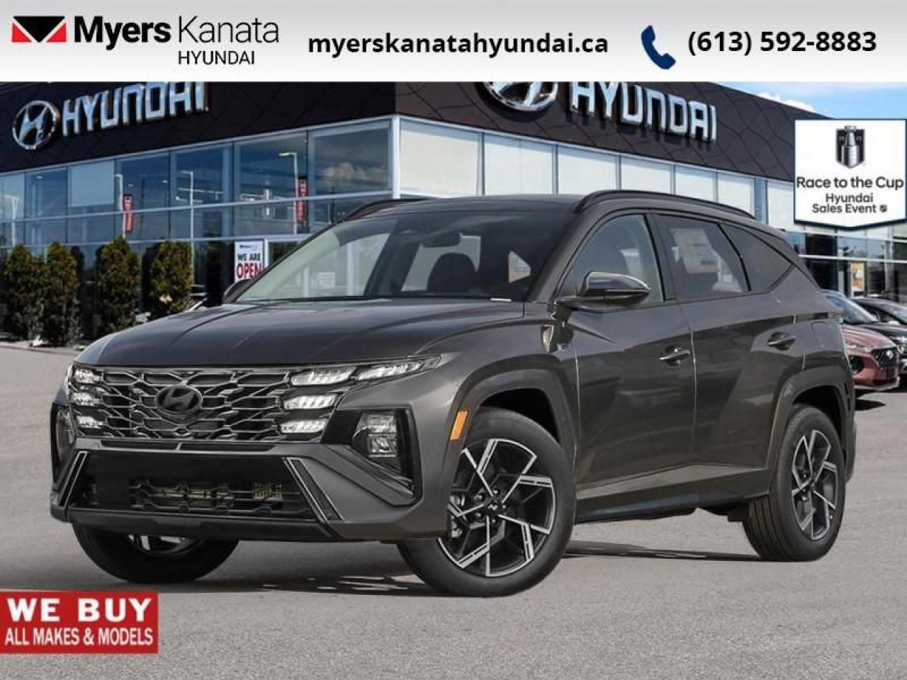New 2025 Hyundai Tucson Hybrid N-Line AWD  - Sunroof - $156.54 /Wk for sale in Kanata, ON