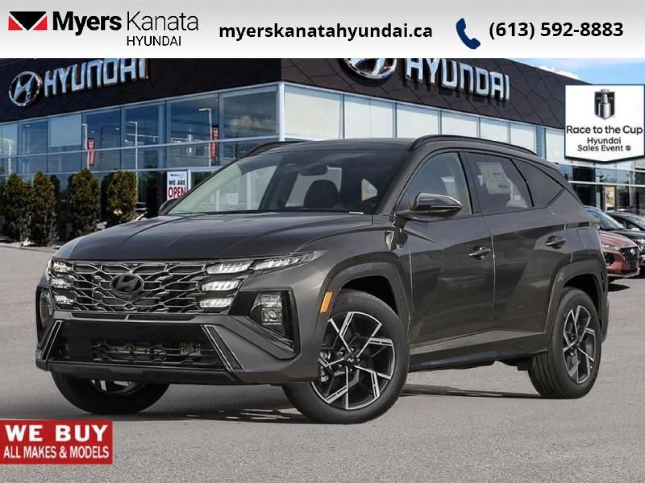 New 2025 Hyundai Tucson Hybrid N-Line AWD  - Sunroof - $156.54 /Wk for sale in Kanata, ON
