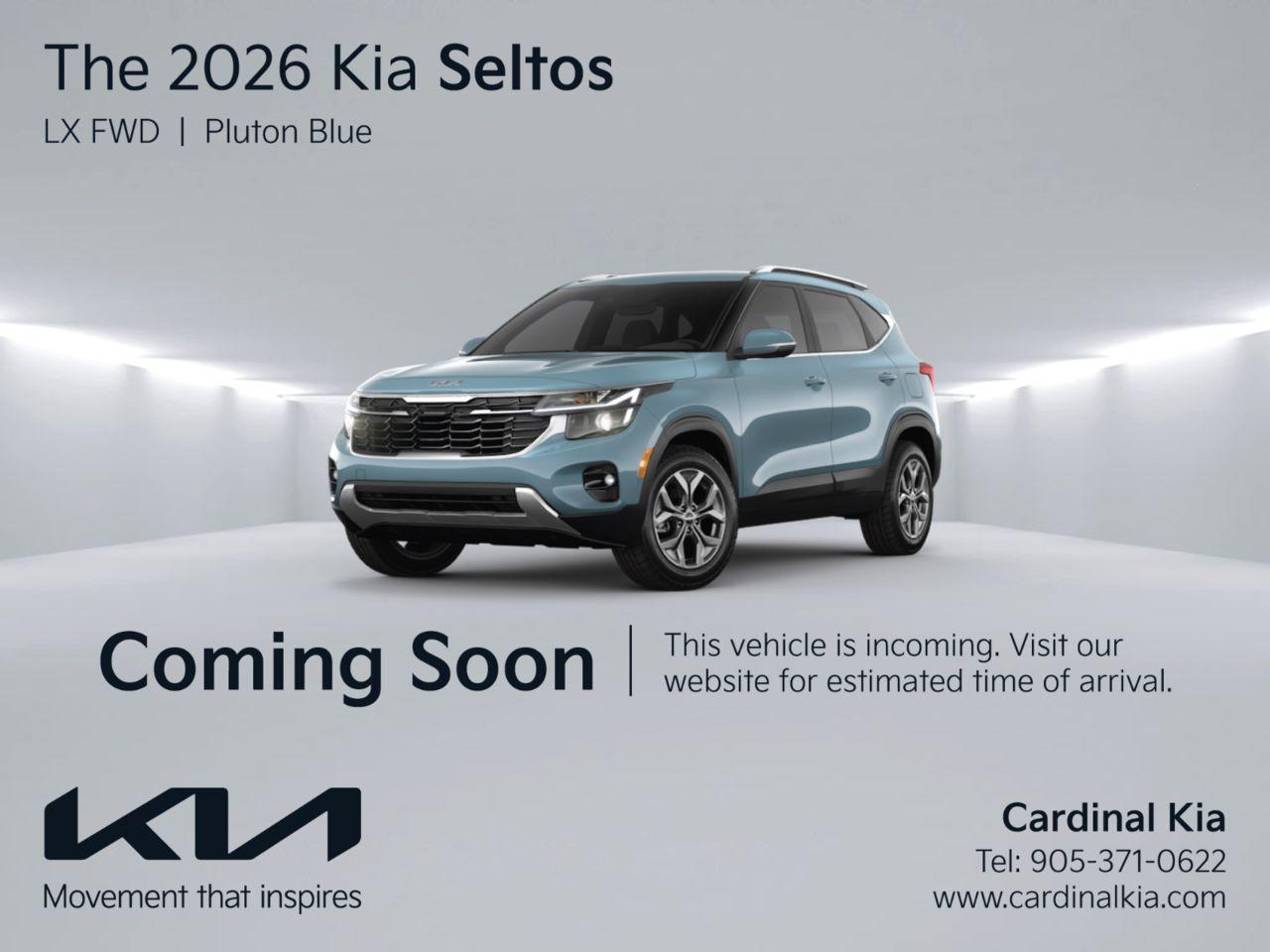New 2026 Kia Seltos LX FWD for sale in Niagara Falls, ON