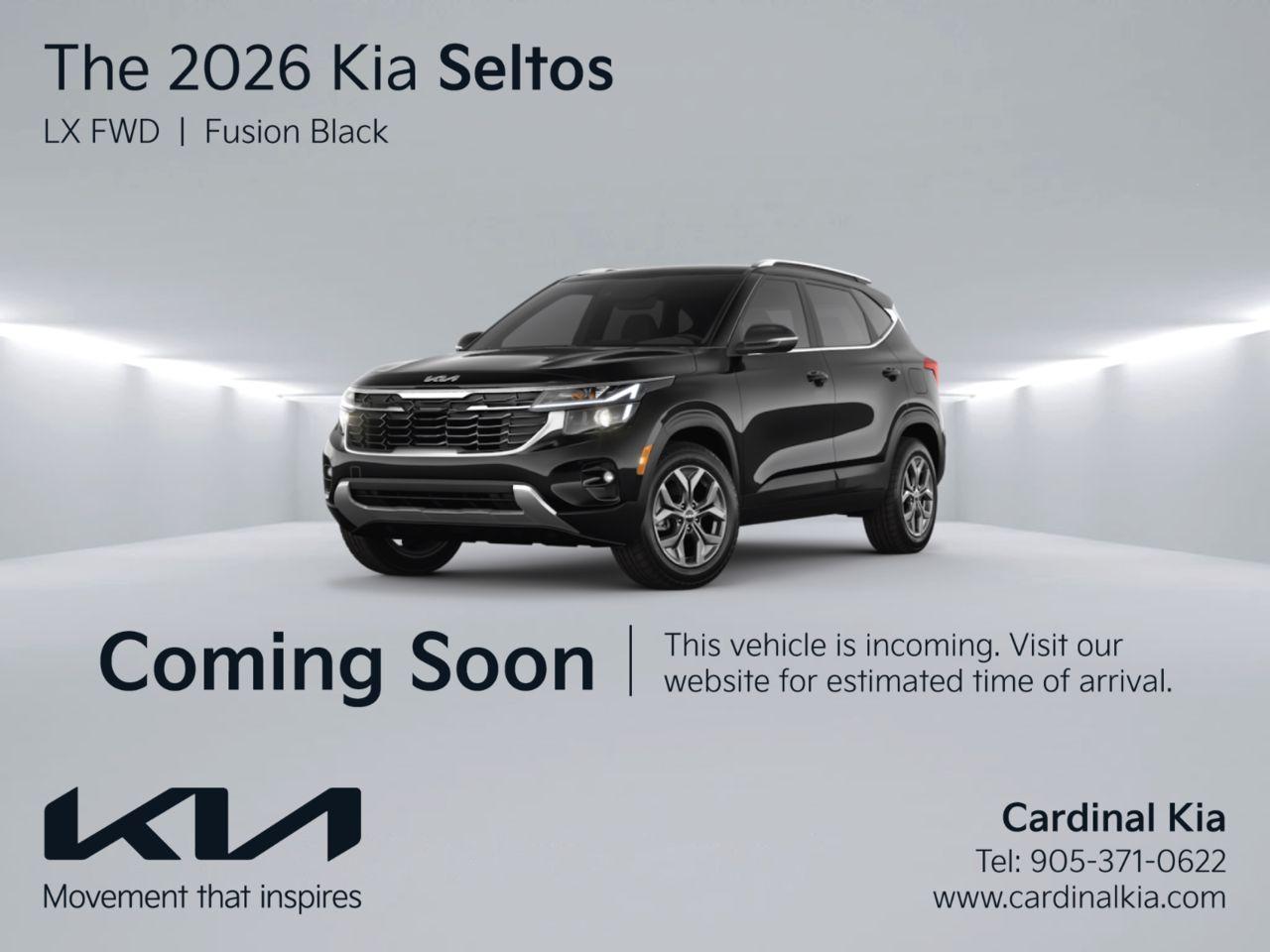 New 2026 Kia Seltos LX FWD for sale in Niagara Falls, ON
