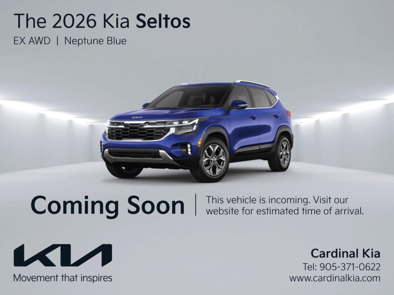 New 2026 Kia Seltos EX for sale in Niagara Falls, ON