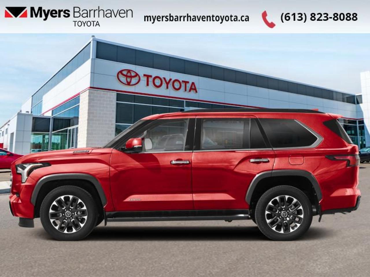 Used 2023 Toyota Sequoia Limited  - Cooled Seats -  Navigation - $667 B/W for sale in Ottawa, ON