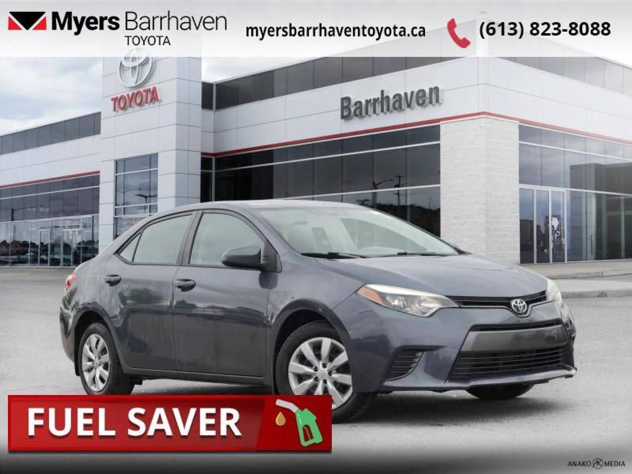 Used 2015 Toyota Corolla LE  - $157 B/W for sale in Ottawa, ON