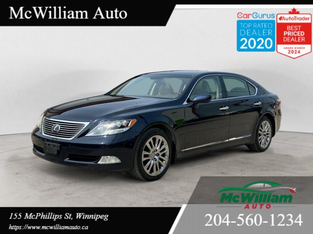 Used 2008 Lexus LS 600H L | REAR SEAT FULL RECLINER | 4 SEATS HTD & COOLED | AIR SUSPENSION | for sale in Winnipeg, MB