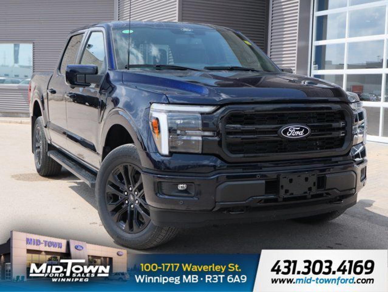 New 2025 Ford F-150 LARIAT | Black Appearance Pack |Heated Steering Wheel for sale in Winnipeg, MB