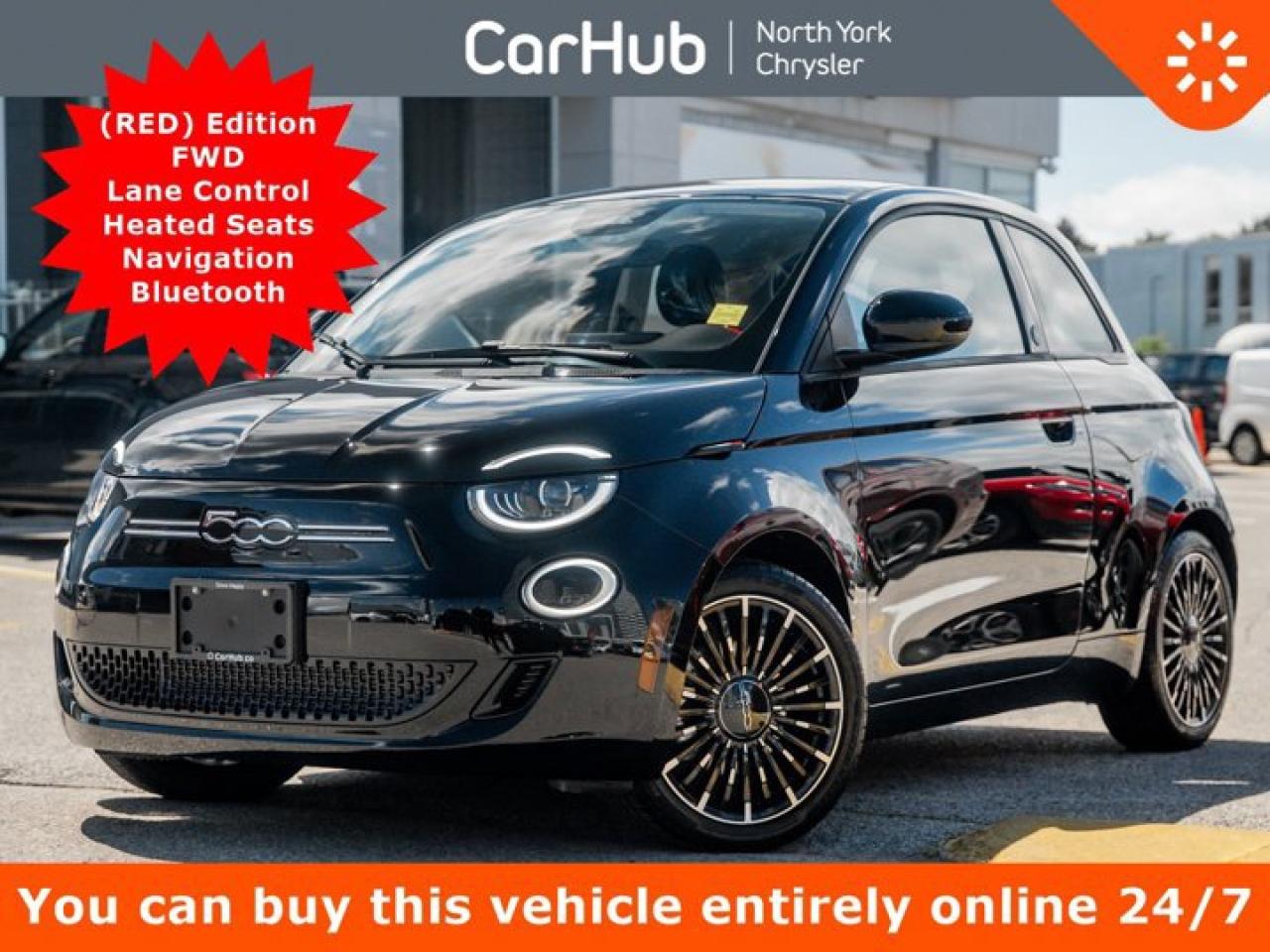 New 2025 Fiat 500 E (RED) Edition FWD Lane Control Heated Seats Navi Bluetooth for sale in Thornhill, ON