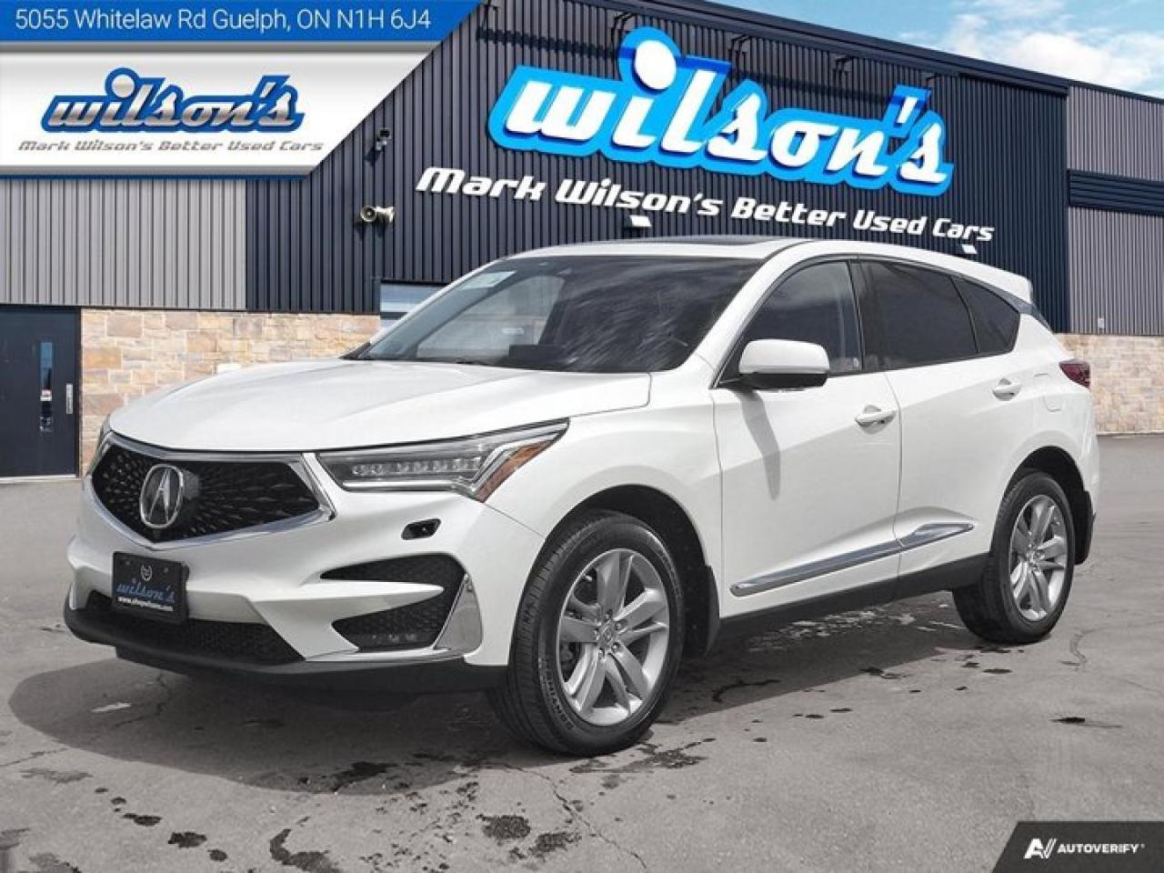 Used 2019 Acura RDX Platinum Elite | Leather | Sunroof | Nav | Cooled + Heated Seats | CarPlay + Android | and More! for sale in Guelph, ON