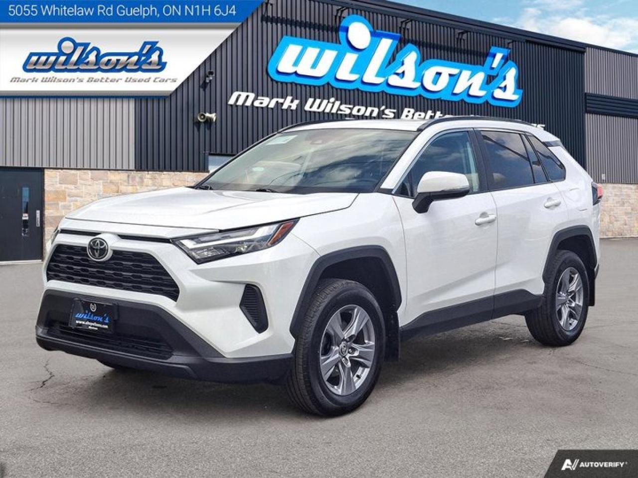 Used 2022 Toyota RAV4 XLE AWD | Sunroof | Radar Cruise | Heated Wheel + Seats | CarPlay + Android | Rear Camera & More ! for sale in Guelph, ON