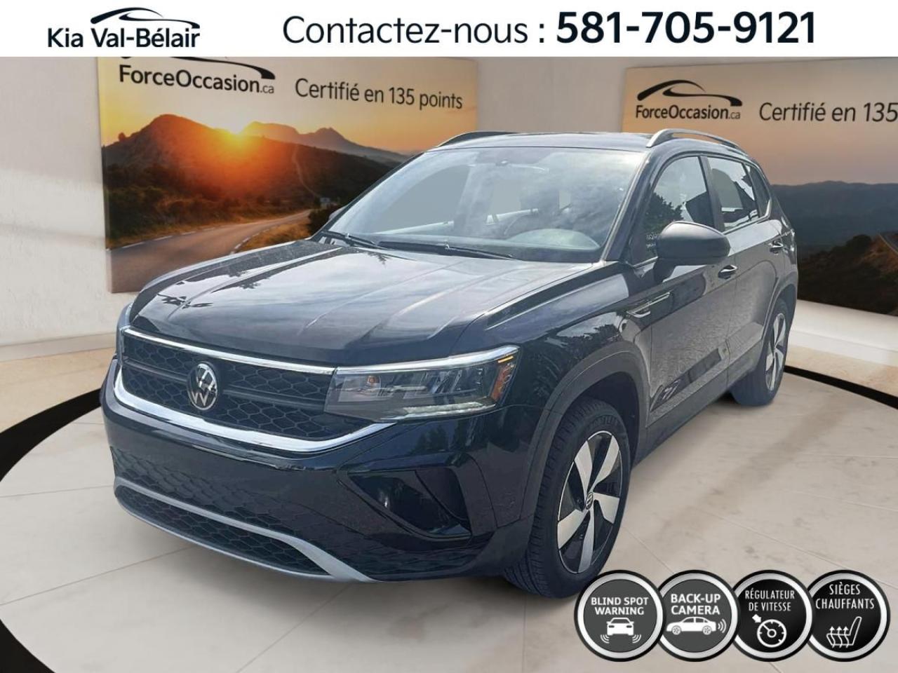 Used 2024 Volkswagen Taos TRENDLINE* AWD * TURBO * CAMERA * CARPLAY * CRUISE for sale in Québec, QC