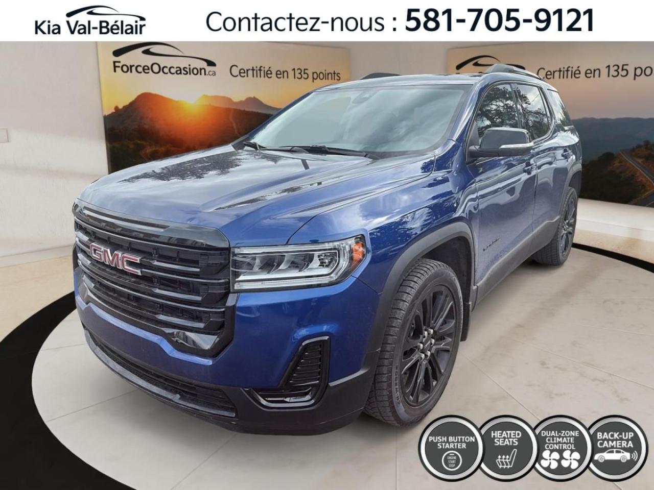 Used 2023 GMC Acadia SLE * AWD * V6 * 310HP * BI-ZONE * CUIR * CARPLAY for sale in Québec, QC