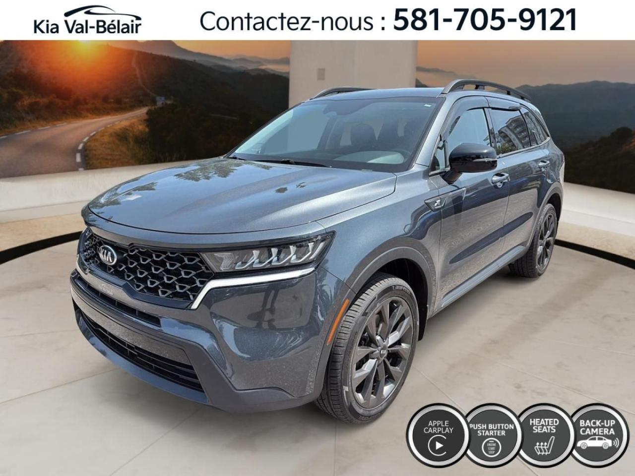 Used 2021 Kia Sorento X-LINE* AWD * TURBO * 281HP * CUIR * CARPLAY * A/C for sale in Québec, QC