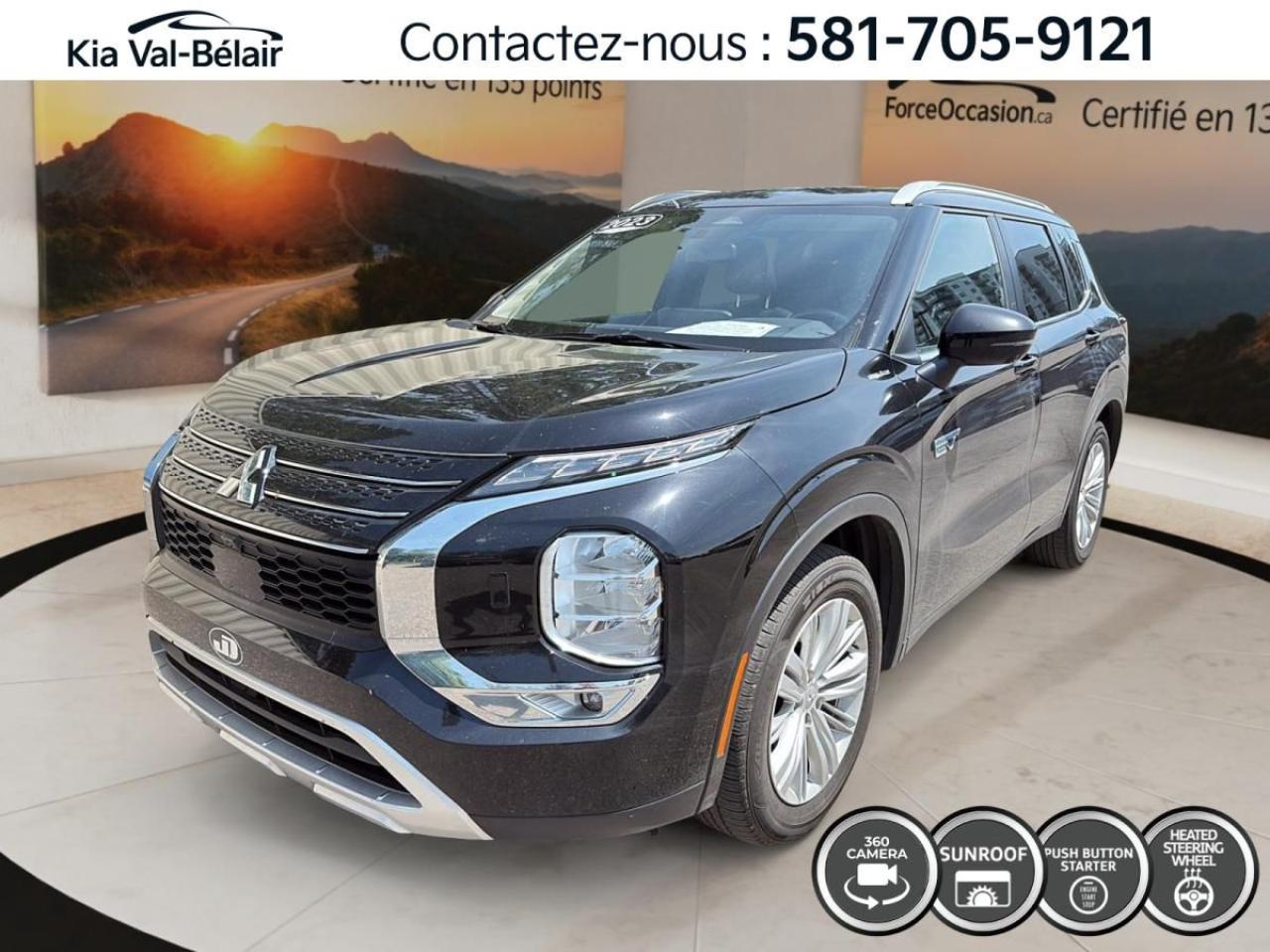 Used 2023 Mitsubishi Outlander Phev LE * PHEV * S-AWC * CAMERA * CARPLAY * TOIT * GPS for sale in Québec, QC