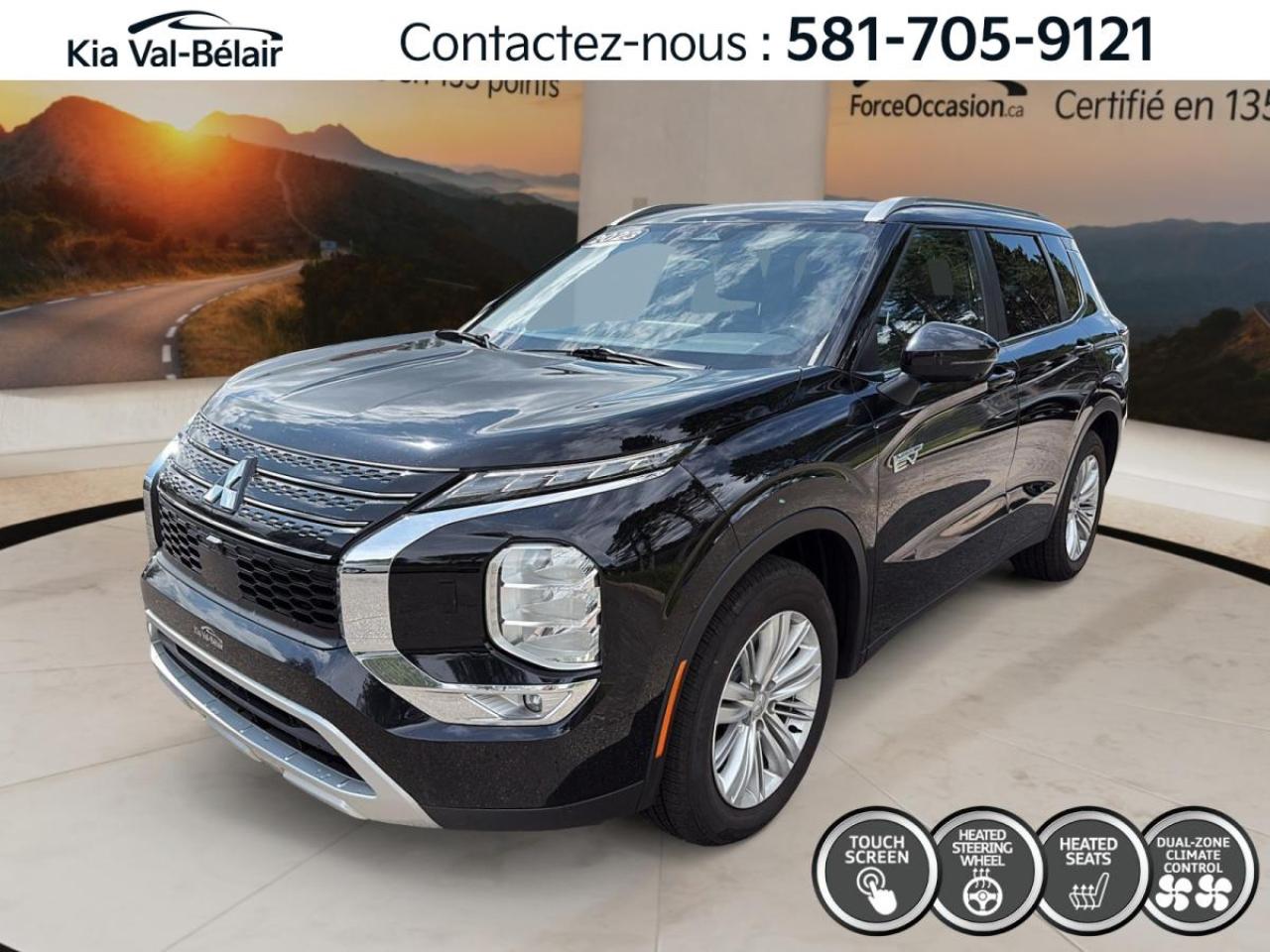 Used 2023 Mitsubishi Outlander Phev LE *S-AWC *PHEV *TOIT *CARPLAY *BI-ZONE *CAMERA 360° for sale in Québec, QC