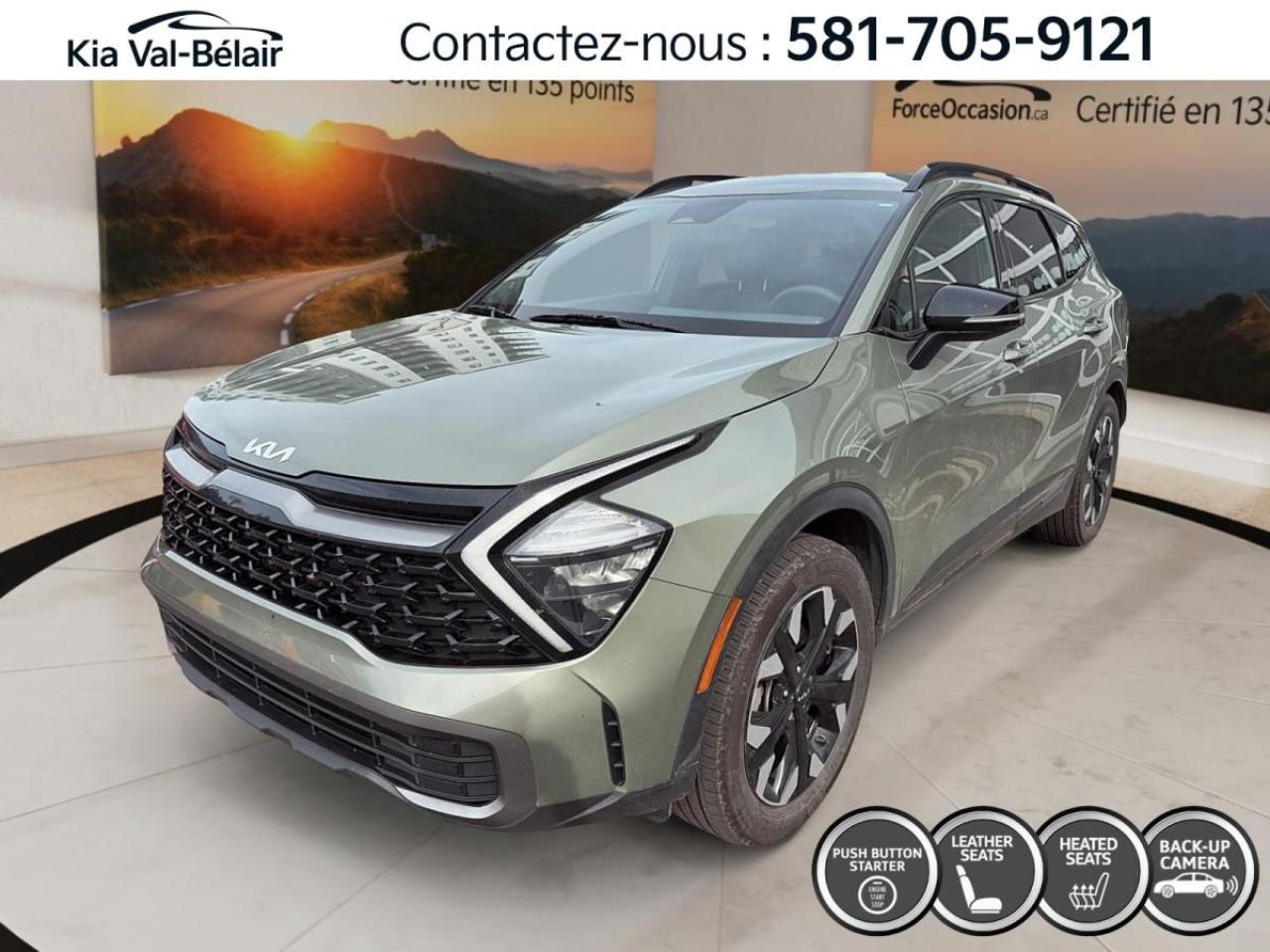 Used 2023 Kia Sportage X-LINE * AWD * CAMÉRA * CARPLAY * CRUISE * CUIR for sale in Québec, QC