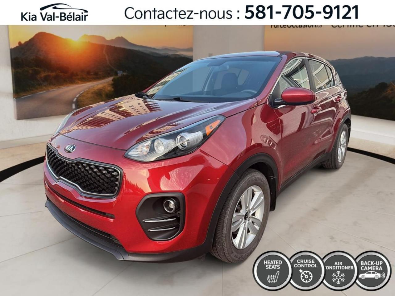 Used 2018 Kia Sportage LX * CAMÉRA * BLUETOOTH * SIÈGES CHAUFFANTS * A/C for sale in Québec, QC